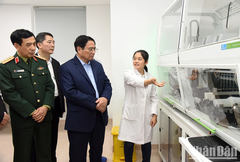 [Ảnh] Thủ tướng Phạm Minh Chính thăm Trung tâm Đổi mới sáng tạo Quốc gia ảnh 5