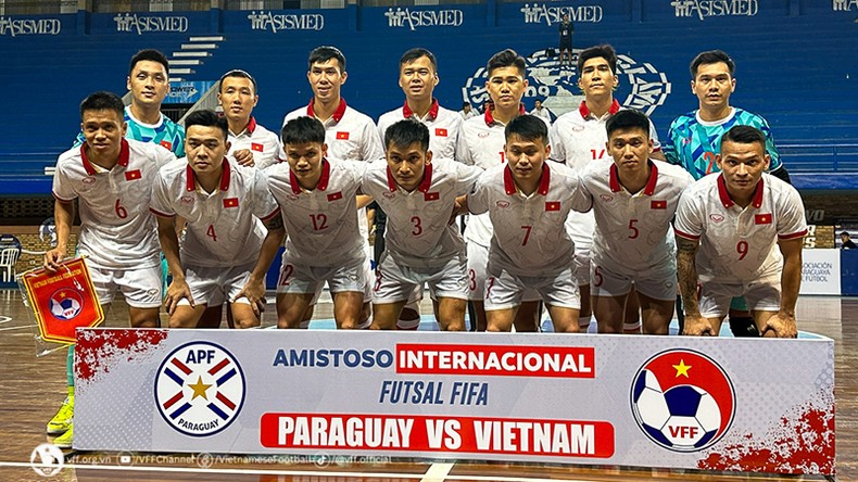 Tuyển futsal Việt Nam hòa kịch tính Paraguay sau khi bị dẫn trước 3 bàn ảnh 1