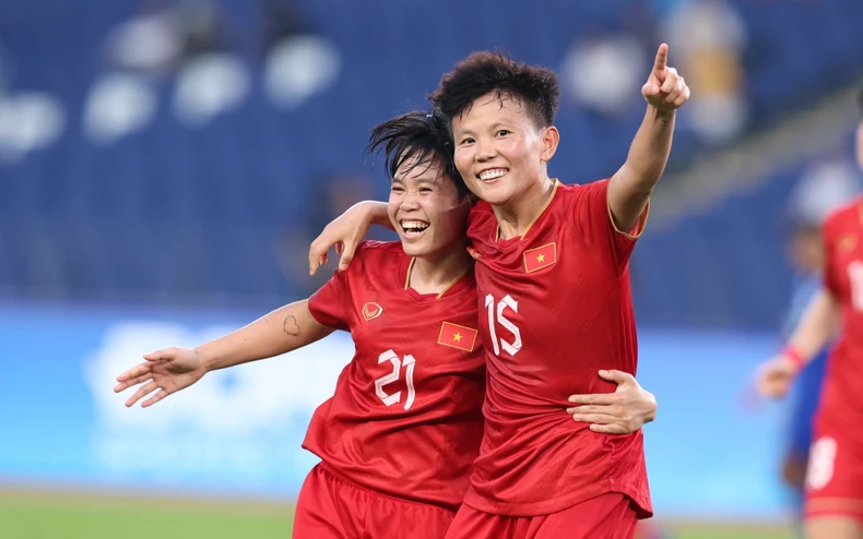 Đội tuyển nữ Việt Nam có chiến thắng đầu tay tại ASIAD 19 ảnh 2