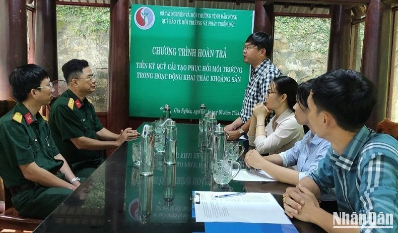 Phát huy hiệu quả Quỹ Bảo vệ môi trường và Phát triển đất tỉnh Đắk Nông ảnh 4