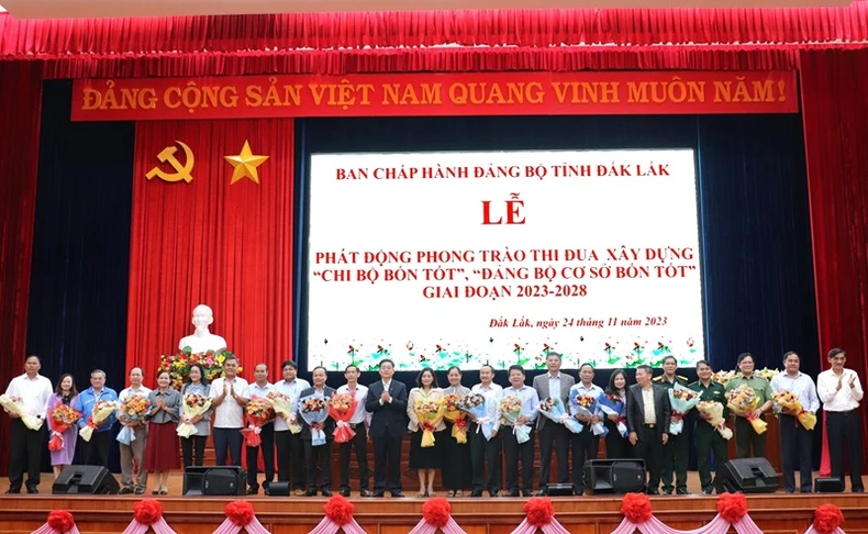 Đắk Lắk phát động phong trào thi đua “chi bộ bốn tốt”, “đảng bộ cơ sở bốn tốt” ảnh 3