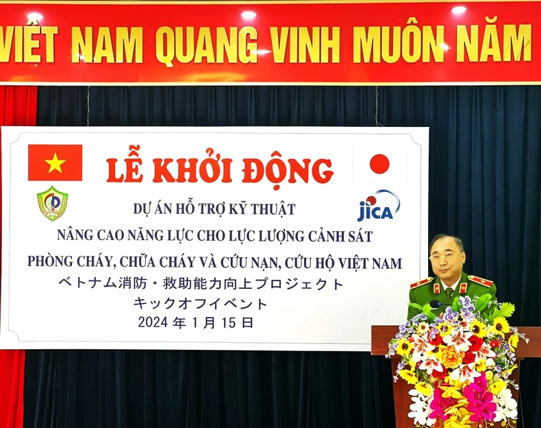 JICA hỗ trợ nâng cao năng lực cho lực lượng Cảnh sát phòng cháy, chữa cháy và cứu nạn, cứu hộ Việt Nam ảnh 3