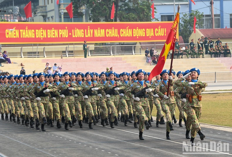 Tổng duyệt diễu binh, diễu hành kỷ niệm 70 năm Chiến thắng Điện Biên Phủ ảnh 2
