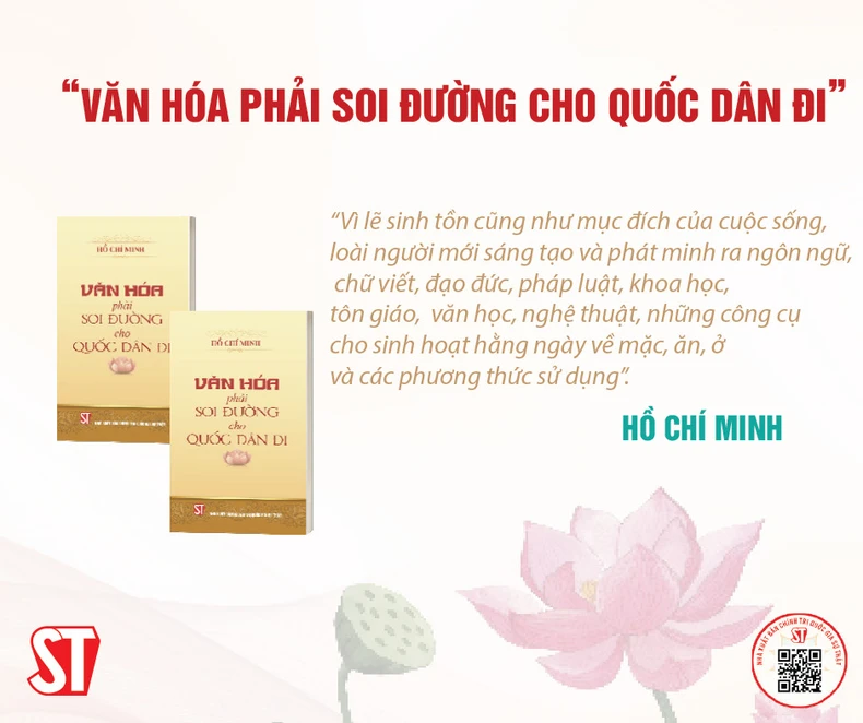 Xuất bản cuốn sách “Văn hóa phải soi đường cho quốc dân đi” của Chủ tịch Hồ Chí Minh - Ảnh 2.