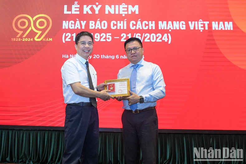 Báo Nhân Dân kỷ niệm 99 năm Ngày Báo chí cách mạng và trao Giải Báo chí Nhân Dân năm 2023 ảnh 3