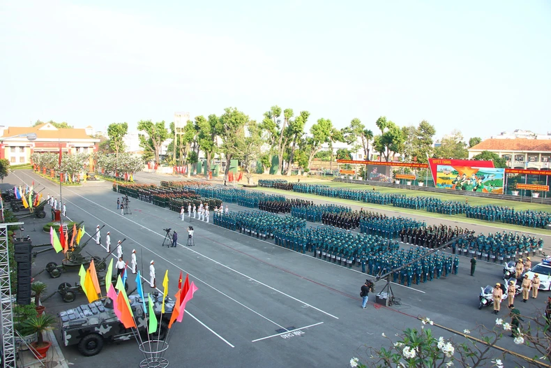 Lễ ra quân huấn luyện năm 2024 cho các đơn vị lực lượng vũ trang Thành phố Hồ Chí Minh ảnh 3