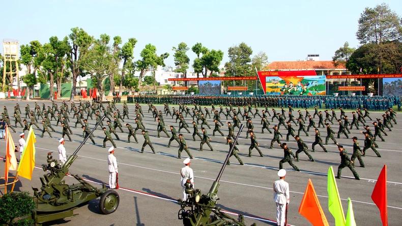 View - Lễ ra quân huấn luyện năm 2024 cho các đơn vị lực lượng vũ trang Thành phố Hồ Chí Minh
