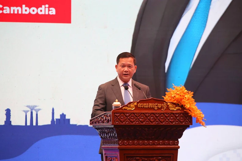 Khai mạc Hội nghị Thượng đỉnh kinh doanh Campuchia-ASEAN 2024 ảnh 1