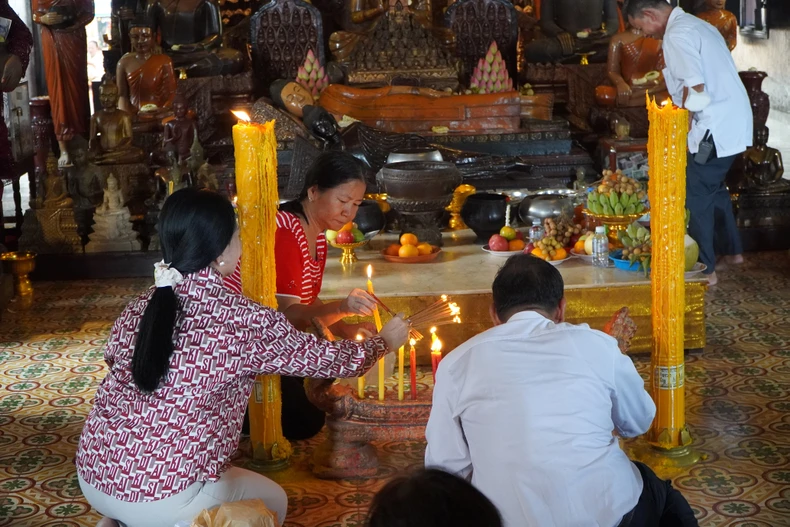 Campuchia vui đón Tết cổ truyền Chol Chnam Thmey ảnh 8