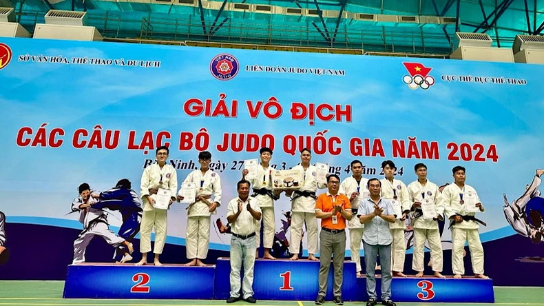 Gần 300 vận động viên tham dự Giải Vô địch các câu lạc bộ Judo quốc gia 2024 ảnh 2
