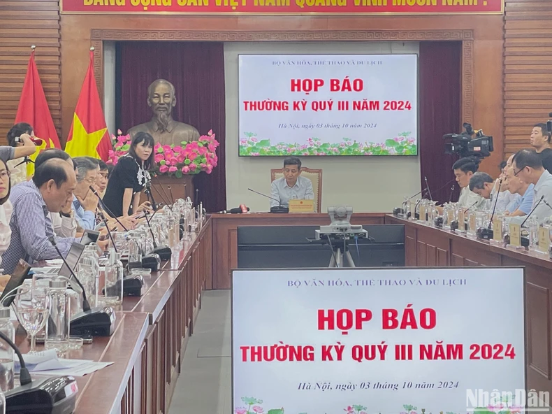 Ngành văn hóa, thể thao và du lịch tập trung hoàn thành các nhiệm vụ trọng tâm năm 2024 ảnh 1