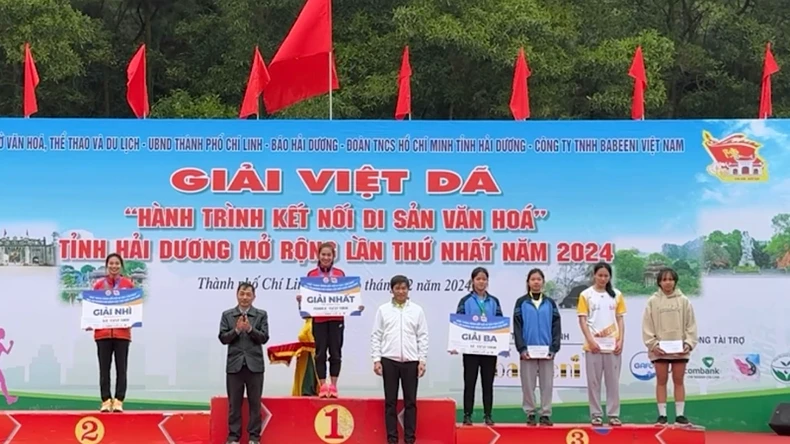 Giải việt dã “Hành trình kết nối di sản văn hóa” ảnh 2