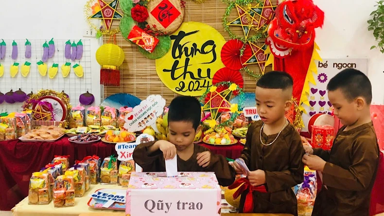 Trung thu chia sẻ yêu thương việc làm ý nghĩa cho trẻ mầm non ảnh 1