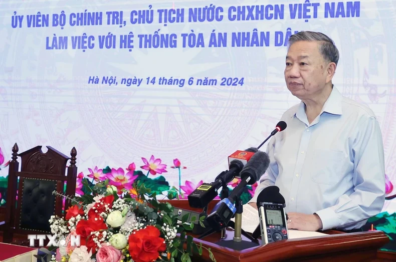 Nâng cao chất lượng xét xử, tuyệt đối không làm oan người vô tội, không bỏ lọt tội phạm ảnh 1