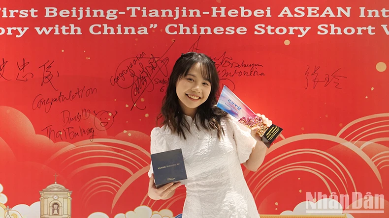Lưu học sinh Việt Nam đạt nhiều giải thưởng tại Cuộc thi sáng tác video ngắn ở Trung Quốc ảnh 5