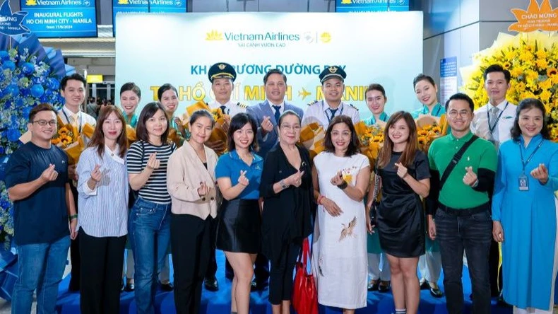 Vietnam Airlines khai trương đường bay thẳng Việt Nam-Philippines ảnh 2