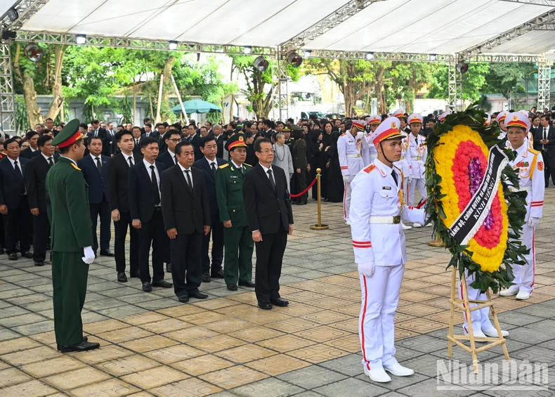 Lễ viếng Tổng Bí thư Nguyễn Phú Trọng ảnh 111