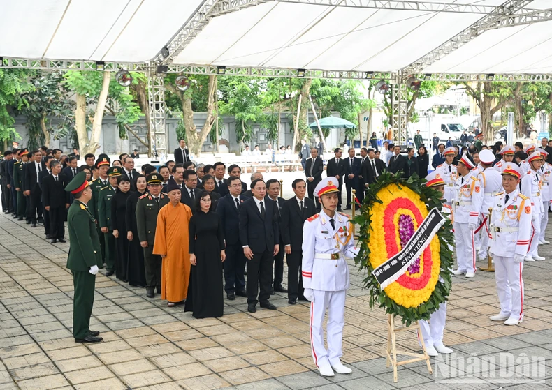 Lễ viếng Tổng Bí thư Nguyễn Phú Trọng ảnh 20