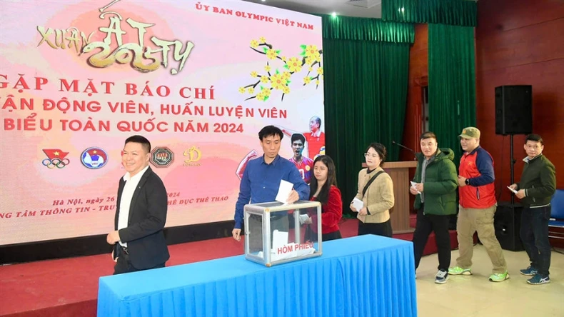 Trịnh Thu Vinh dẫn đầu danh sách bầu chọn vận động viên tiêu biểu toàn quốc 2024 ảnh 1