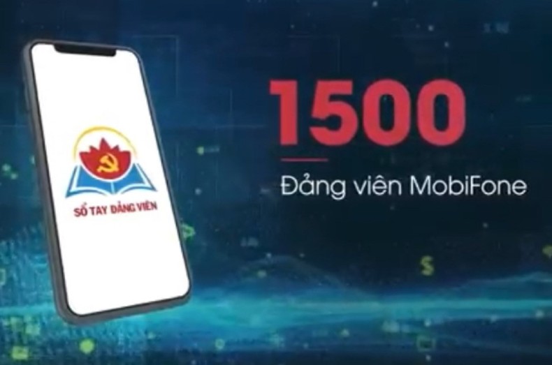 Sổ tay đảng viên MobiFone góp phần thực hiện mục tiêu chuyển đổi số trong công tác đảng ảnh 3