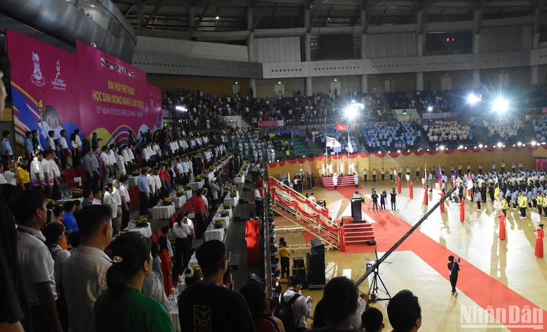 Khai mạc Đại hội Thể thao học sinh Đông Nam Á lần thứ 13 tại Đà Nẵng ảnh 4
