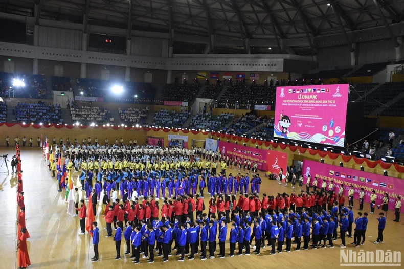 Khai mạc Đại hội Thể thao học sinh Đông Nam Á lần thứ 13 tại Đà Nẵng ảnh 3