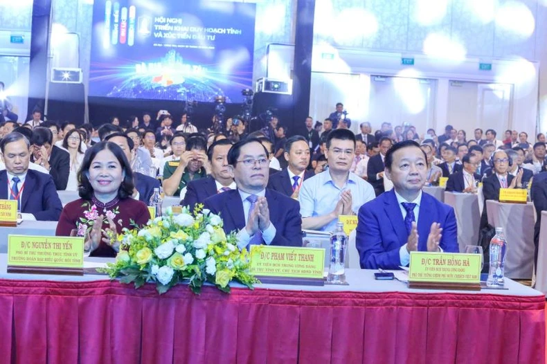 Phó Thủ tướng Trần Hồng Hà tham dự Hội nghị triển khai Quy hoạch và xúc tiến đầu tư tỉnh Bà Rịa-Vũng Tàu ảnh 1