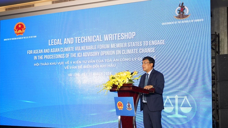 Việt Nam coi trọng hợp tác quốc tế trong nỗ lực chung ứng phó biến đổi khí hậu ảnh 1