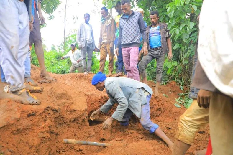 Ít nhất 50 người chết do lở đất ở miền nam Ethiopia ảnh 1