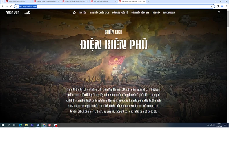 Chuyên trang Chiến thắng Điện Biên Phủ ra mắt 5 phiên bản tiếng nước ngoài ảnh 3