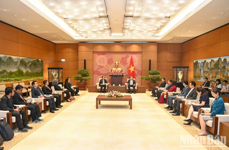 Chủ tịch Quốc hội Trần Thanh Mẫn tiếp Phó Chủ tịch Thượng viện Indonesia ảnh 2