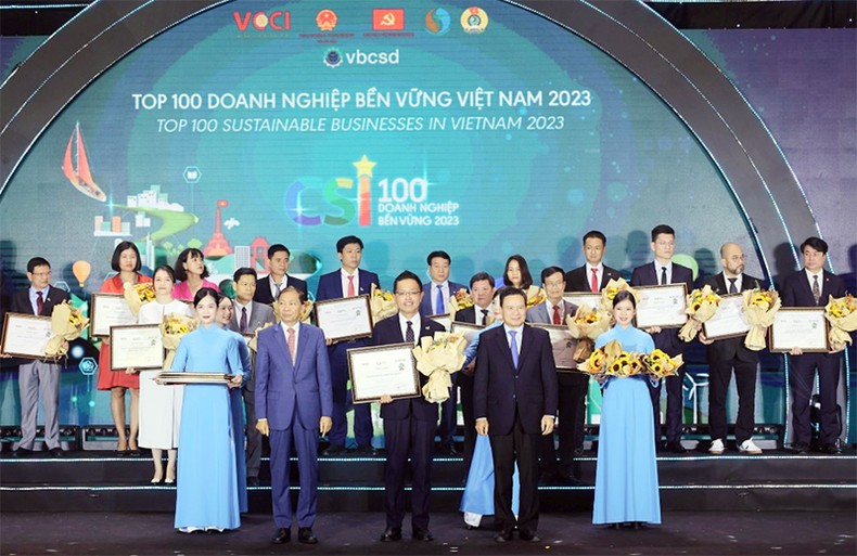 Acecook Việt Nam được vinh danh Top 100 doanh nghiệp phát triển bền vững năm 2023 ảnh 1