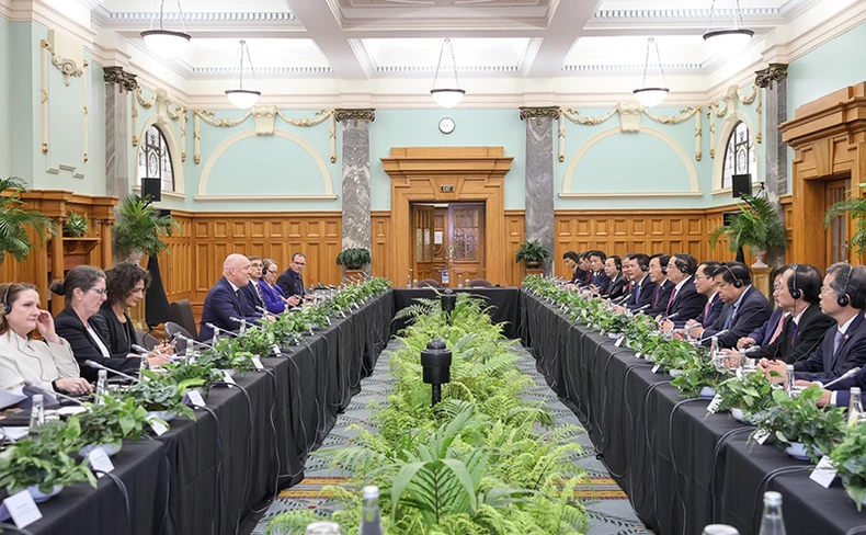 Tăng cường, mở rộng hợp tác trên tất cả các trụ cột quan trọng của quan hệ Đối tác chiến lược Việt Nam-New Zealand ảnh 1