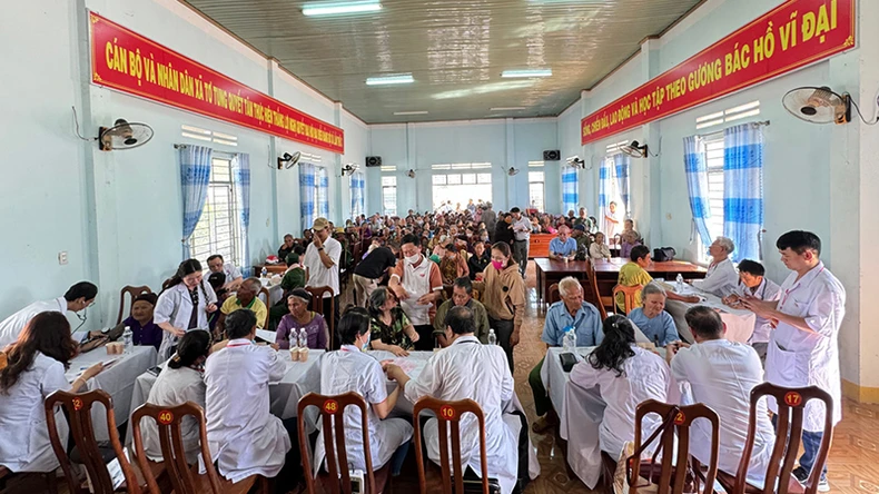 Hội Nam y Việt Nam khám và cấp thuốc miễn phí cho người dân tỉnh Gia Lai ảnh 1