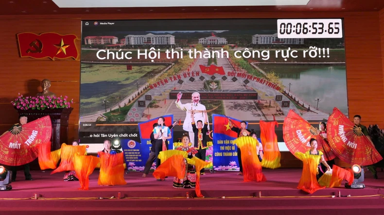 Lai Châu: Hội thi dân vận về việc xóa bỏ hủ tục ảnh 2