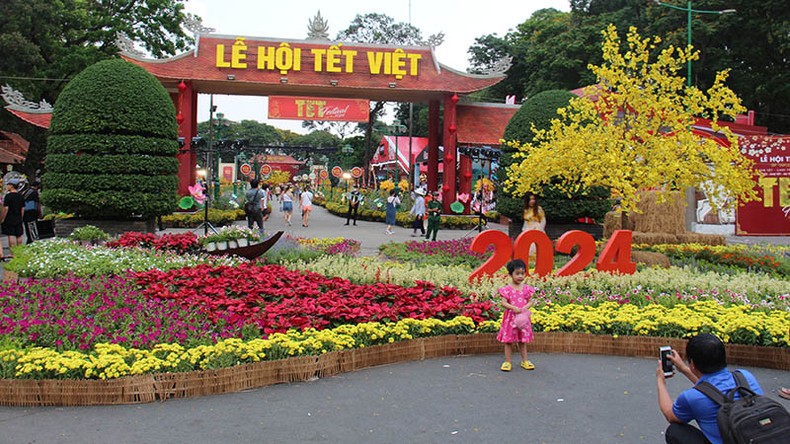 Khai mạc Lễ hội Tết Việt 2024 tại Thành phố Hồ Chí Minh ảnh 2