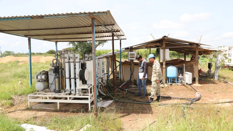 Đội Công binh Việt Nam đem nước sạch đến với người dân Abyei ảnh 2