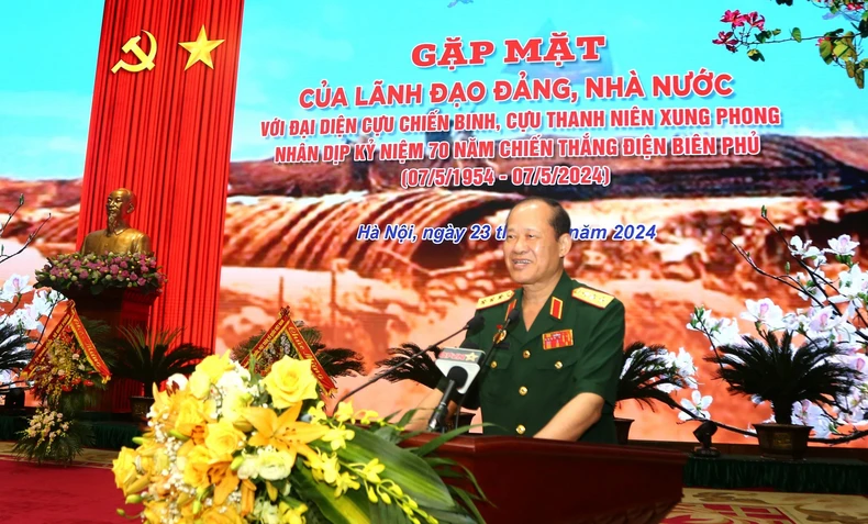Lãnh đạo Đảng, Nhà nước gặp mặt cựu chiến binh, cựu thanh niên xung phong tham gia Chiến dịch Điện Biên Phủ ảnh 3