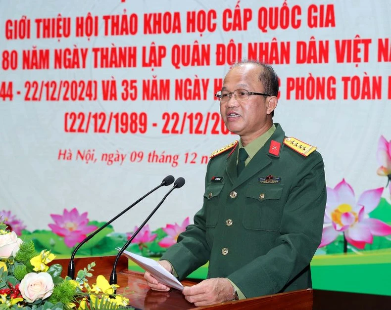 Giới thiệu Hội thảo Khoa học cấp quốc gia, kỷ niệm 80 năm Ngày thành lập Quân đội nhân dân Việt Nam ảnh 1