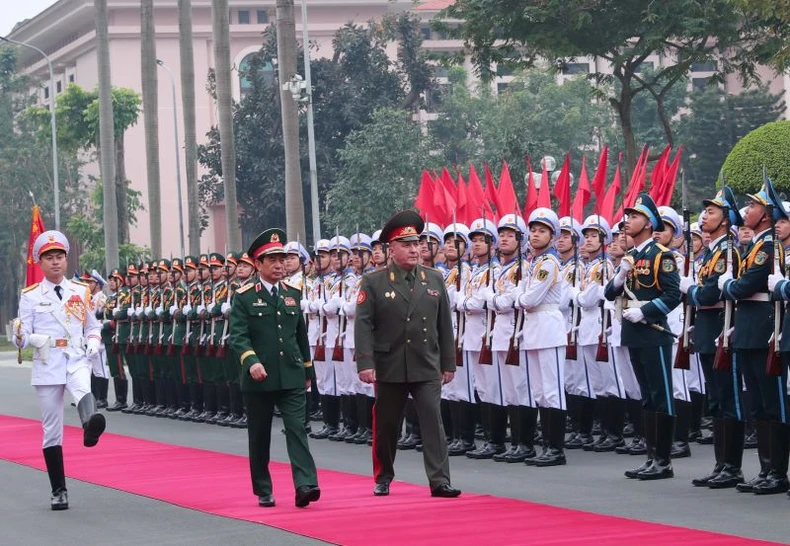 Góp phần thúc đẩy hợp tác quốc phòng Việt Nam-Belarus ảnh 2