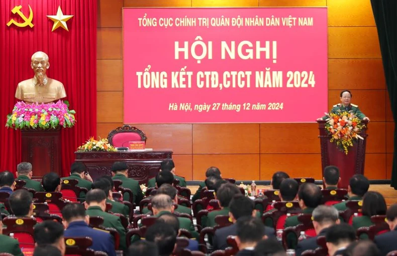 Tổng cục Chính trị tổng kết công tác đảng, công tác chính trị năm 2024 ảnh 4