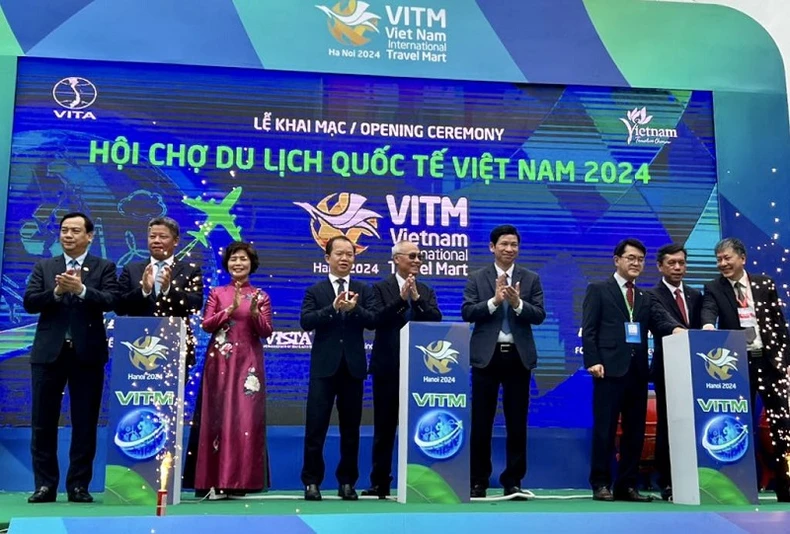 Khai mạc Hội chợ Du lịch Quốc tế Việt Nam-VITM Hà Nội 2024 ảnh 3