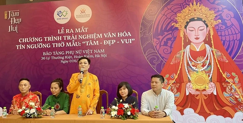 Trải nghiệm di sản tín ngưỡng thờ Mẫu tại Bảo tàng Phụ nữ Việt Nam ảnh 2
