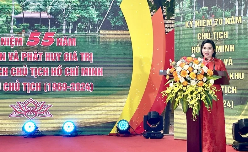 Kỷ niệm 55 năm bảo tồn và phát huy giá trị Khu Di tích Chủ tịch Hồ Chí Minh tại Phủ Chủ tịch ảnh 1