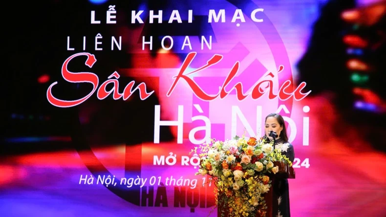 Khai mạc Liên hoan Sân khấu Hà Nội mở rộng năm 2024 ảnh 1