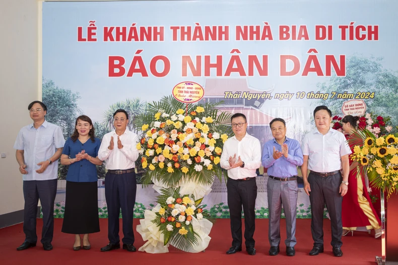 Khánh thành Nhà bia di tích lịch sử Báo Nhân Dân ra số đầu tiên ảnh 1