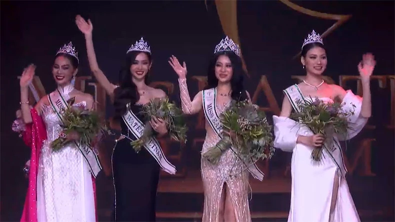 Đỗ Thị Lan Anh đăng quang Hoa hậu Trái đất Việt Nam 2023 ảnh 1