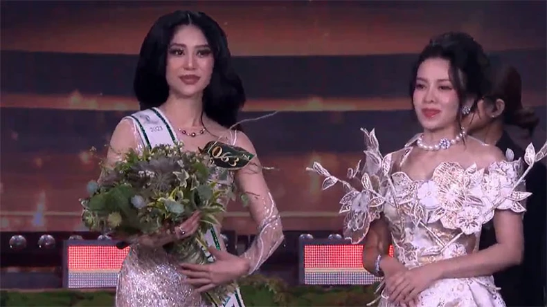 View - Đỗ Thị Lan Anh đăng quang Hoa hậu Trái đất Việt Nam 2023