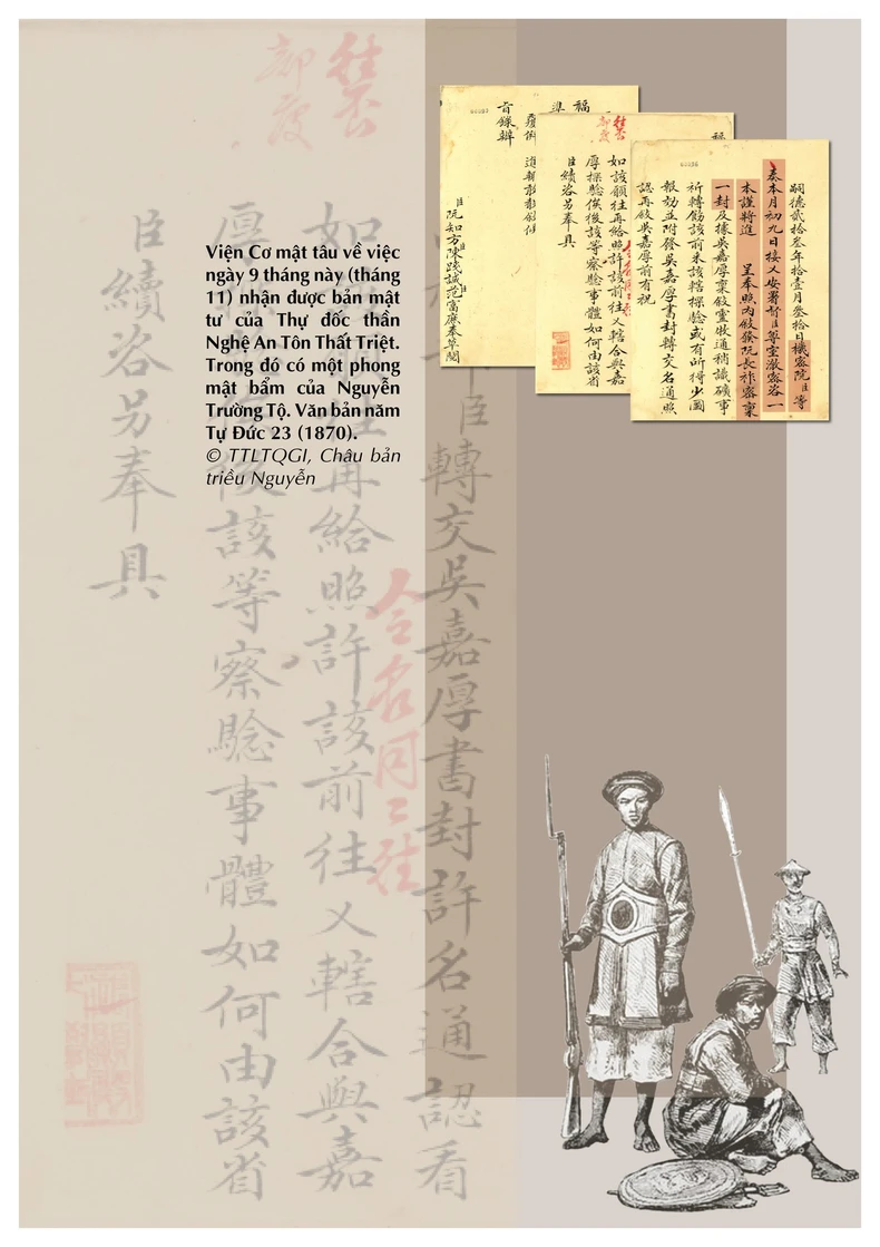 Triển lãm văn chương qua hơn 200 tài liệu Châu bản triều Nguyễn đặc sắc ảnh 2