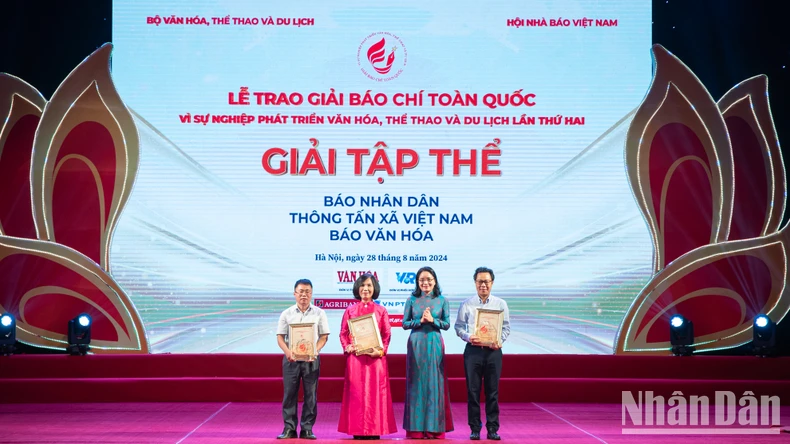 Báo Nhân Dân giành giải Nhất Giải Báo chí toàn quốc “Vì sự nghiệp phát triển văn hóa, thể thao và du lịch” ảnh 3